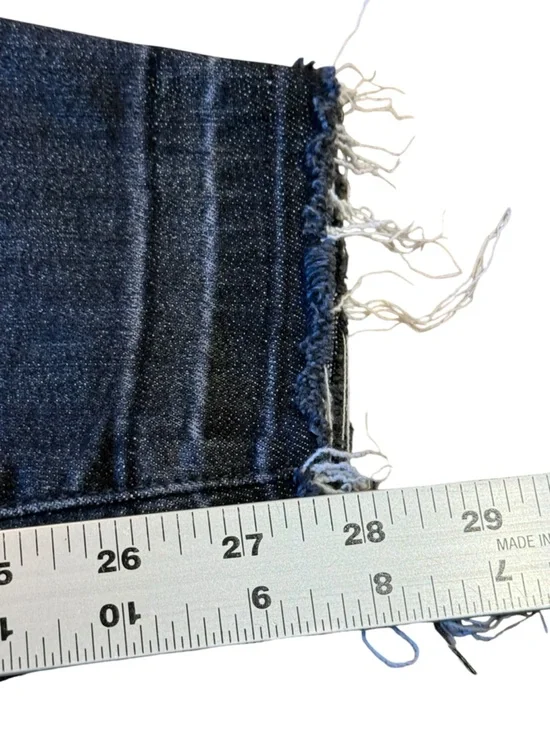 Judy Blue Women’s Size 14W Distressed Gray Skinny Jeans With Raw Edge Hem - Picture 5 of 10